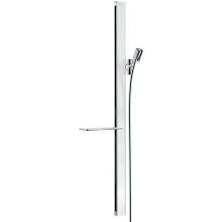 Hansgrohe Unica'E - Glijstang 90 cm, met doucheslang, wit/chroom 27640400