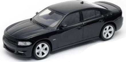 Welly Modelauto - Dodge Charger R/T 2016 - zwart - 21 cm - Schaal 1:24 - Speelgoedauto