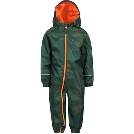 Mountain Warehouse Baby Camo Waterdicht Regenpak (Khaki)