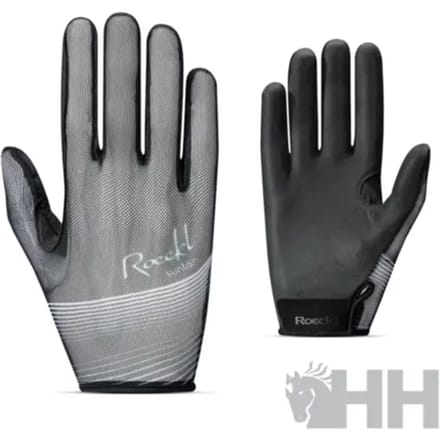 Roeckl - Rijhandschoen Laila - Black Shadow - Maat 7.5