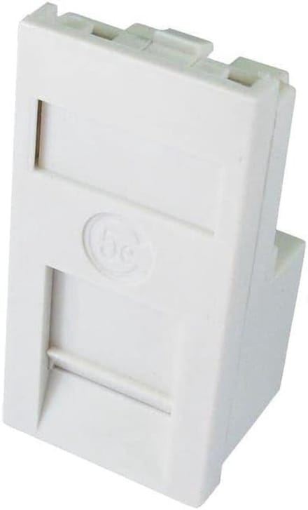 Keystone Jack Kit - Netwerk Connector - Kabel Beheer - Eenvoudige Installatie - Wit