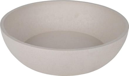 District 70 BAMBOO - Design voerbak voor honden - Beige Ø 21 cm | 1600ml