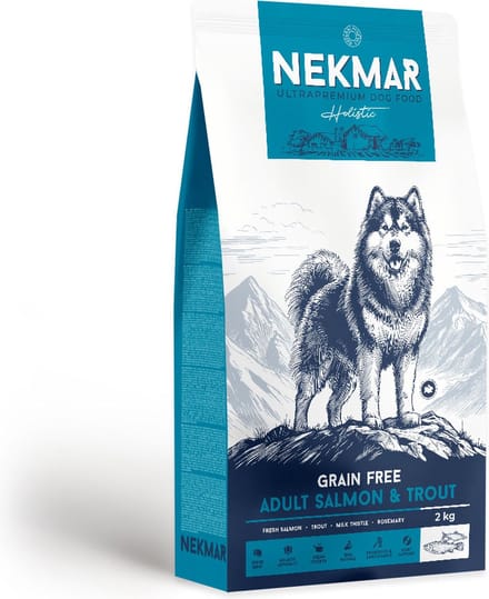 Nekmar Grain Free - Adult - Salmon & Trout 2 Kg