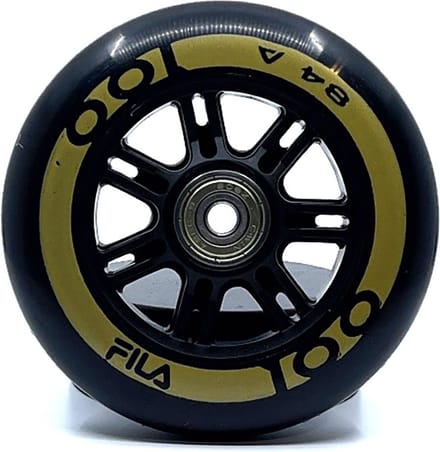 Fila CF Combo inline skate wielen 100mm met abec9 lagers (6 stuks)