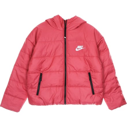 W Therma Fit Repel Klassiek jack met capuchon Archaeo Roze/zwart/wit donsjack voor dames