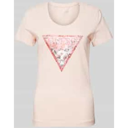 T-shirt met strass-steentjes