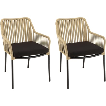 Set van 2 tuinstoelen Malou | Macabane