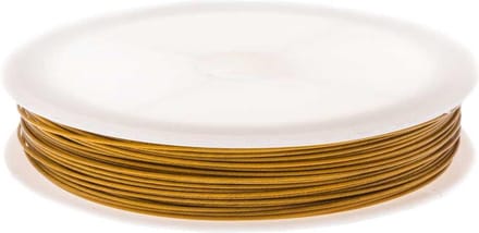 Metaaldraad (0.6 mm) Gold (30 Meter)