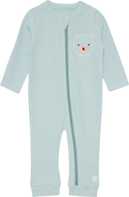 4PRESIDENT Romper - Light Blue - Maat 68 - Rompertjes baby