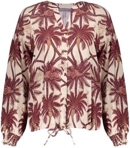 Geisha - Blouse - Bordeaux - L (40)