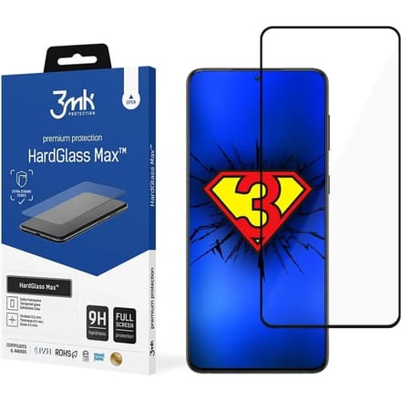 Versterkt gehard glas 3MK Samsung Galaxy S21 FE 5G - HardGlass Max