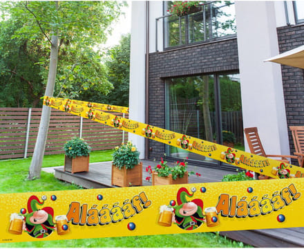 Folat - Markeerlint Alaaf geel (15 meter)