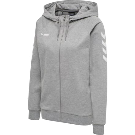 Dames hoodie met rits Hummel hmlGO cotton