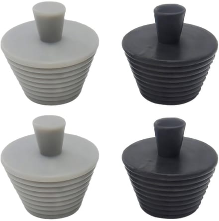 Dailygoods- Afvoerstop 4 Stuks - Siliconen - Universele Wastafelstop