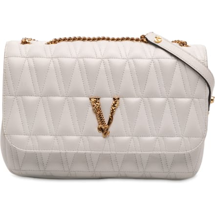 Voorheen bezette Nappa Leren Virtus V Crossbody