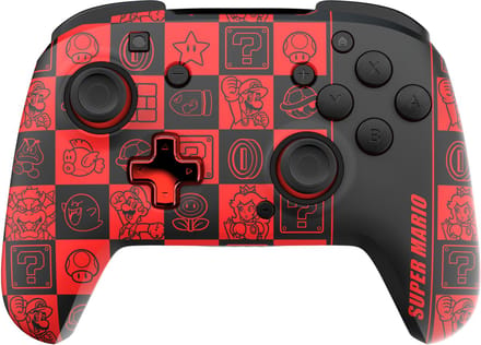 PDP Rematch Glow - Draadloze Gaming Controller - Jack - Geschikt voor Nintendo Switch - Super Icon