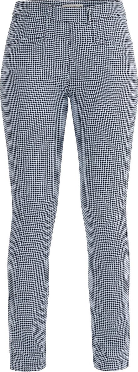 Röhnisch Smooth Pants - Blue Houndstooth - Maat 36