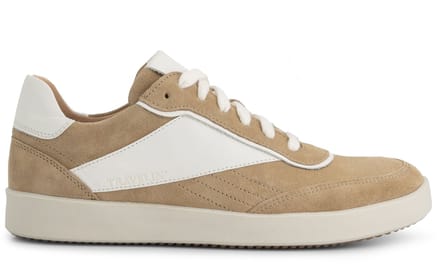 Travelin' Falnes Dames - Sneakers - Leer - Zand