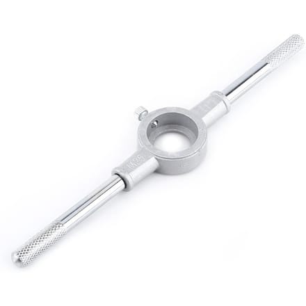 8 STKS Schroefsnijplaat & Moersleutel Spanner Buitendraad Bewerking Tapen Handgereedschapset white