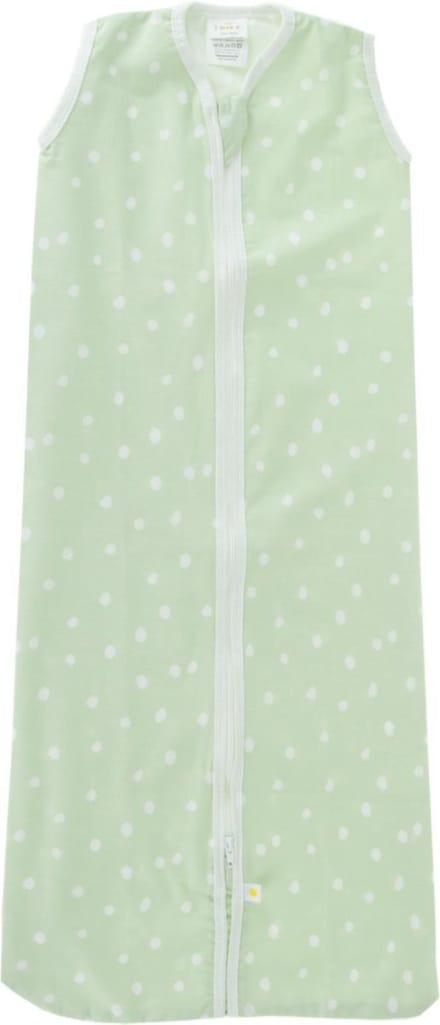 Little Lemonade Slaapzak zomer 90cm Dots green