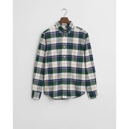 Gant Overhemd Classic Oxford Bold Check Forest Green / male