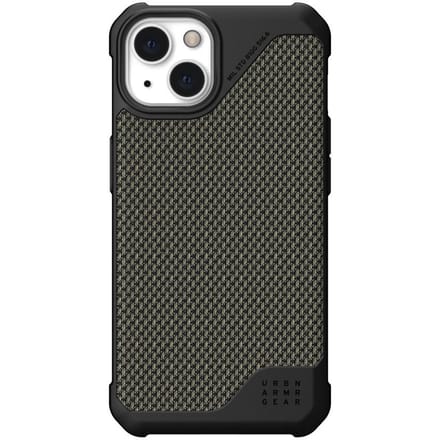 UAG Metropolis LT Backcover voor de Apple iPhone 13 - Kevlar Olive
