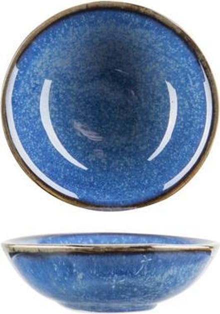 Cosy & Trendy Narwal Blue Aperoschaaltje 9,2x6xh2,4cm