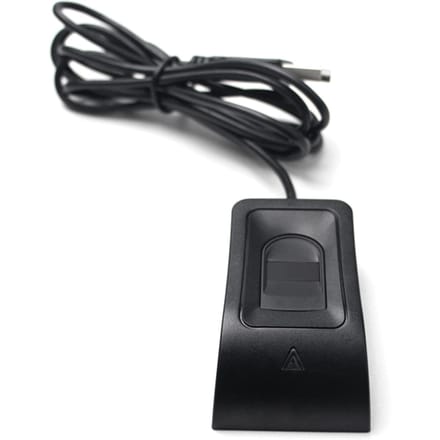 Vingerafdruklezer, USB biometrische vingerafdrukscanner Draagbare Windows Hello voor computer PC Laptop zwart