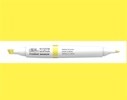 Winsor & Newton Pigment Marker Lemon Yellow 0202/346