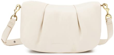 LES VISIONNAIRES Maelle Essential Crossbody tas Leder 27 cm - Dames - vanilla