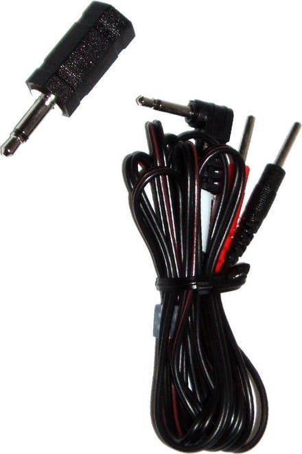 ElectraStim - Electrosex - Jack Adaptor Cable Kit 3.5 mm naar 2.5 mm