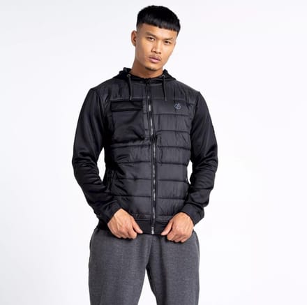 Dare2B Heren Look Sharp Hybrid Jas Black Maat M