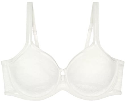 Triumph Signature Sheer W01 EX Dames Beha - ECRU WHITE - Maat D95