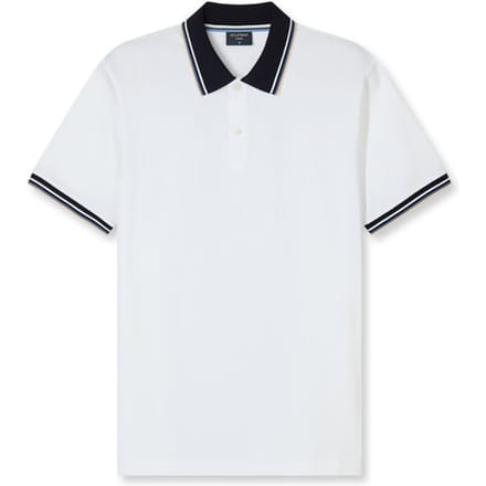 OLYMP Polo Casual - modern fit polo - wit