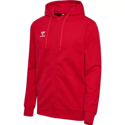 Hummel Heren Zip Hoodie met Logo en Rits