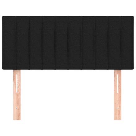 vidaXL - Hoofdbord - 100x5x78/88 - cm - stof - zwart