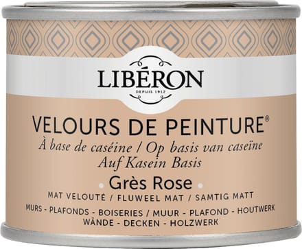 Liberon Velours De Peinture Muurverf - Mat - Grès Rose - 0,125l