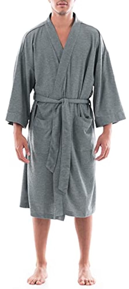 Waffle Kimono Robe Heren Badjas