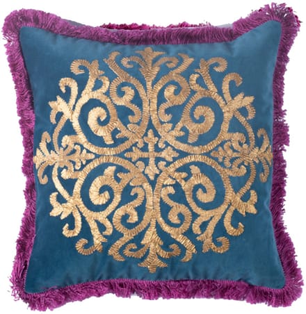 Kussen Byzantijn Blue Royale