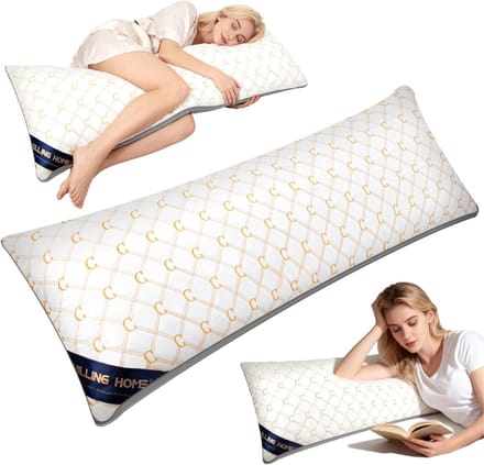 MRKK® Langwerpig Kussen - Zijslaapkussen Volwassenen - Lichaamskussen
