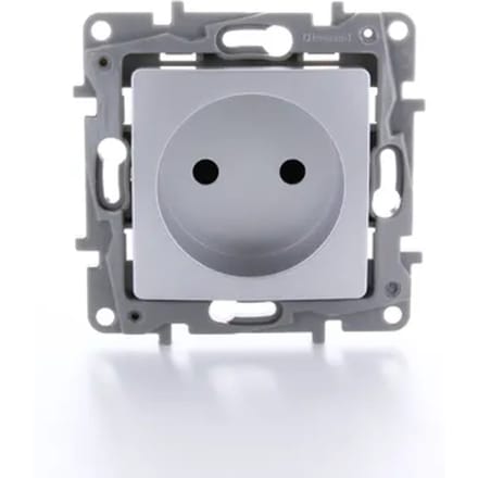 Legrand Stopcontact Niloe Inbouw 2-polig Aluminium