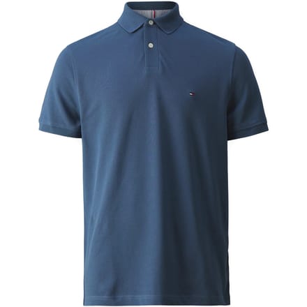 Tommy Hilfiger 1985 Regular Polo - heren poloshirt - blauw