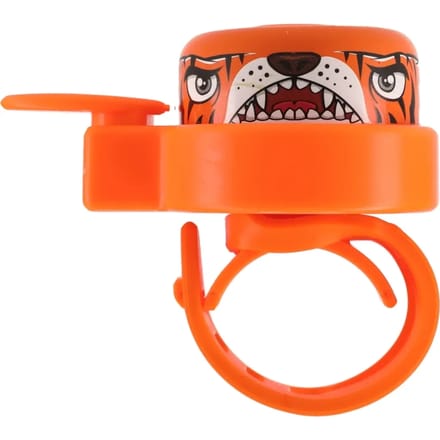 Bicycle Bell for Kids | Orange Tiger | Crazy Safety | Colorful & Easy to Use