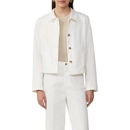 s.Oliver BLACK LABEL - Vest - Maat M - Vrouwen - 0200 WHITE - voering