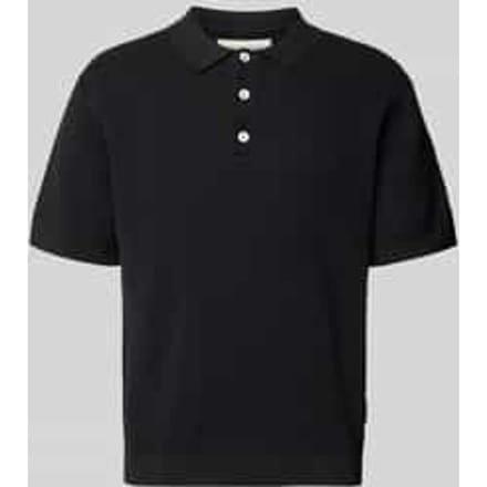 regular fit poloshirt met labeldetail model 'ISAKSSON'