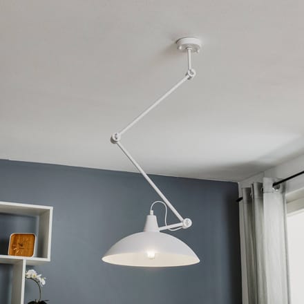 Aldex MELOS Plafond Lamp Wit Metaal - Verstelbaar