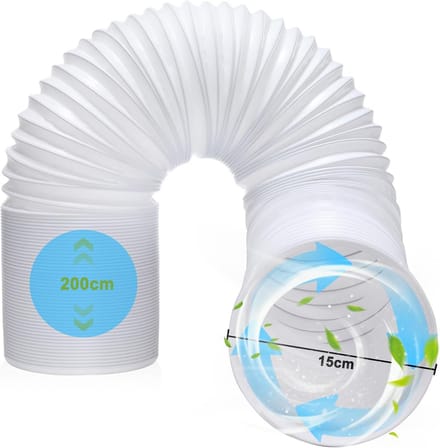 Flexibele afvoerbuis voor mobiele airconditioning - 2 meter luchtafvoer