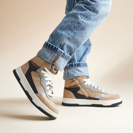 Muyters Sneakers beige Leer - Maat 29 - Kinderschoenen