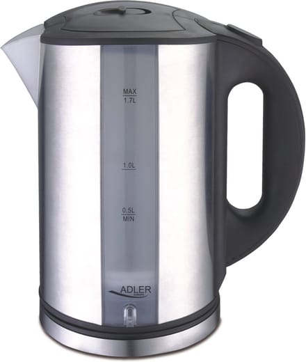 Top Choice - Waterkoker - snoerloos - 1.7 liter - RVS - 2000 Watt