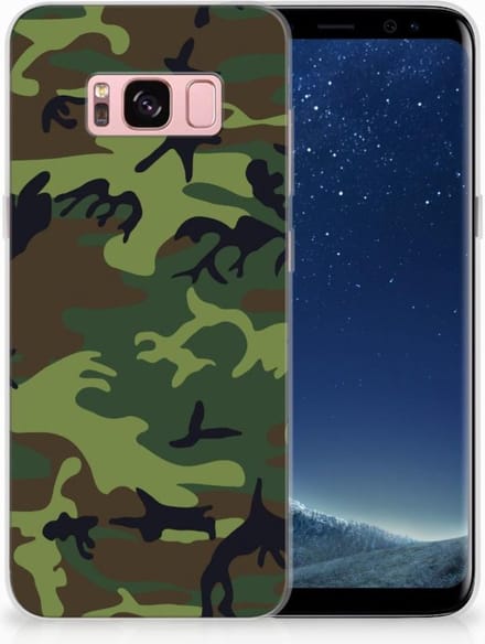 Samsung Galaxy S8 TPU bumper Army Dark